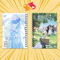 Блокнот на пружині в клітинку 48 арк. Frieren / Фрірен 016
