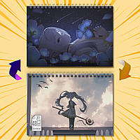 Скетчбук А5 48 арк. 150 гр.м² Frieren / Фрірен 002