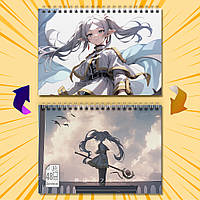 Скетчбук А5 48 арк. 150 гр.м² Frieren / Фрірен 006