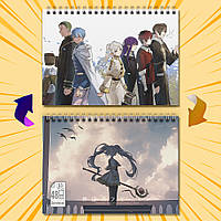 Скетчбук А5 48 арк. 150 гр.м² Frieren / Фрірен 009