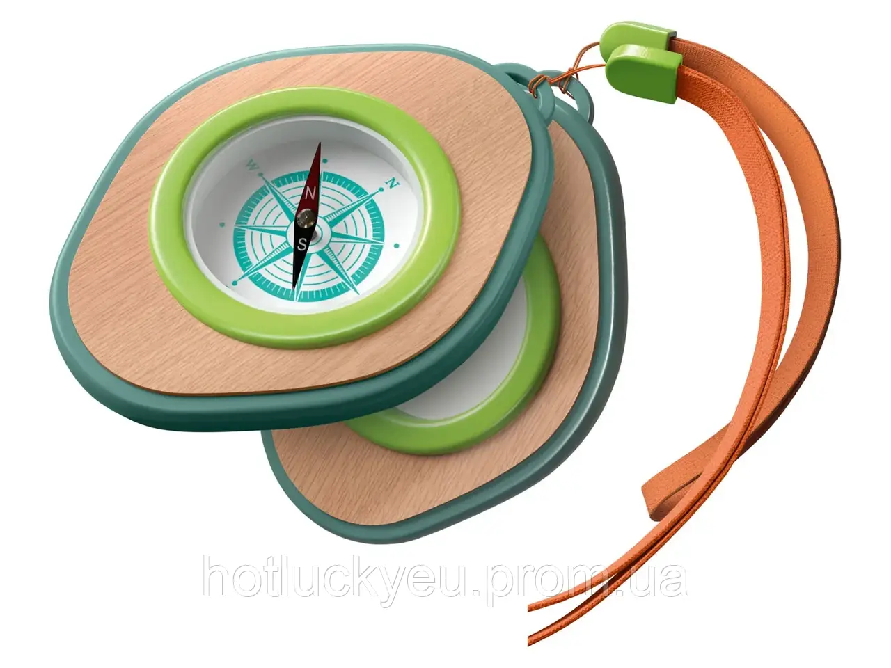 Ігрове дитяче обладнання для дослідників природи PLAYTIVE® компас+збільшувальне скло, бук