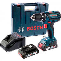 Шуруповерт акумоляторний BOSCH Professional GSR 18-Li 18В 2 акб.