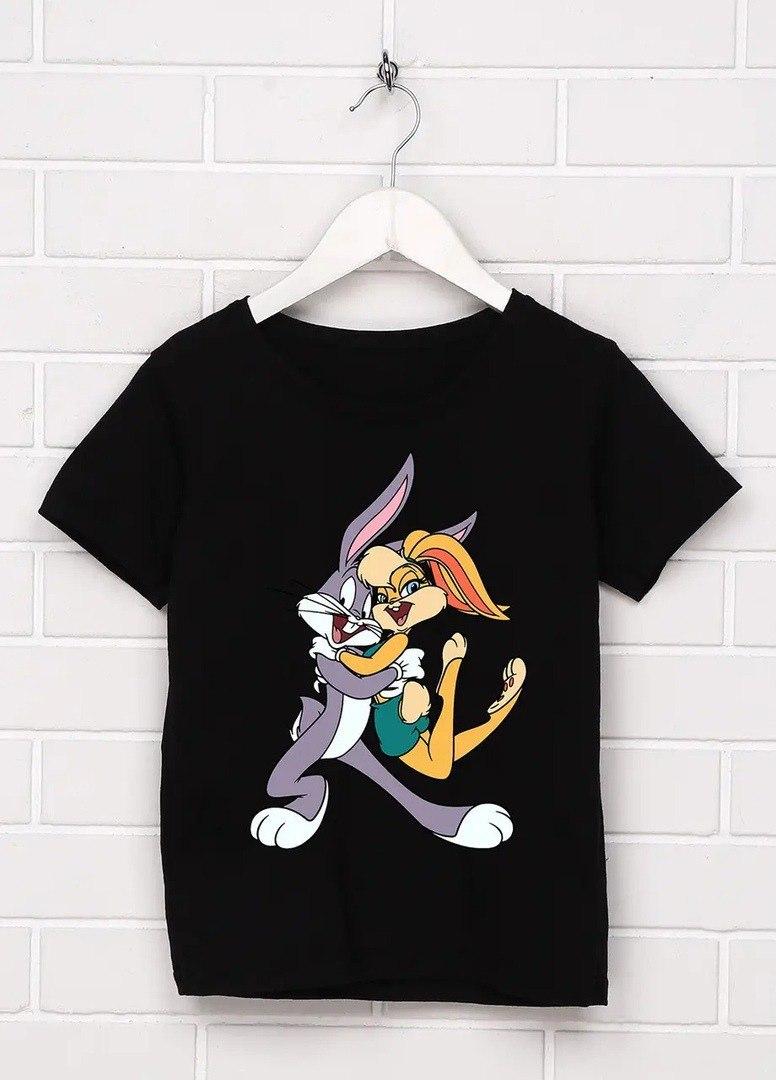 Жіноча футболка з принтом "BUGS BUNNY",РОЗМІР ТІЛЬКИ 48