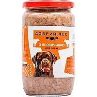 Консерва для собак Добрий Пес з яловичиною 660 г