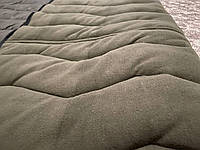 Спальный мешок зсу 235*100 см, компактный спальный мешок весна осень, спальный мешок флис хаки олива SPAL-49