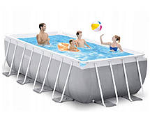 Басейн каркасний Intex 26790 розмір 400x200x122см, об'єм 8418л (картриджний фільтр-насос, драбина), фото 6
