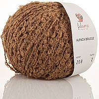 Filamo ALPACA BOUCLE (ФІЛАМО АЛЬПАКА БУКЛЕ) № 208 кемел (Напіввовняна пряжа, нитки для в'язання)