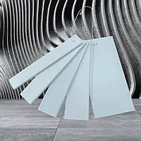 Пластикова лиштва пвх біла 60 мм