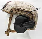 Кріплення на шолом каску для Walkers Razor + запасні скоби, Олива (Чебурашка), фото 5