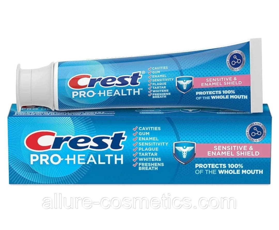 Зубная паста + защита эмали Crest Pro-Health Sensitive & Enamel Shield Toothpaste 121гр - фото 1 - id-p1184988155