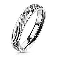 Обручальное кольцо нержавеющая сталь 316L 16.5