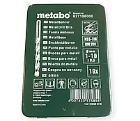 Набір свердл по металу metabo 19 штук жовті, фото 3