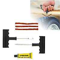 Ремкомплект для шин Tubeless Tire Repair Kit, набір для ремонту безкамерних шин - ремонт проколу колеса
