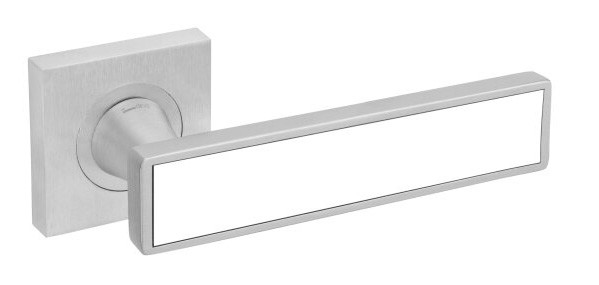 Ручка DND by Martinelli SoCHIC L 02 55 мм мат. хром/білий декор (Італія)