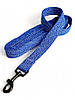 Брезентовий повідець для собак кольоровий. Повідець брезентовий 25 мм, 3 метра, Синій, фото 8