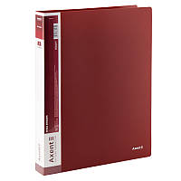 Папка на 4-х кільцях Axent 1208 А4 35 мм бордова