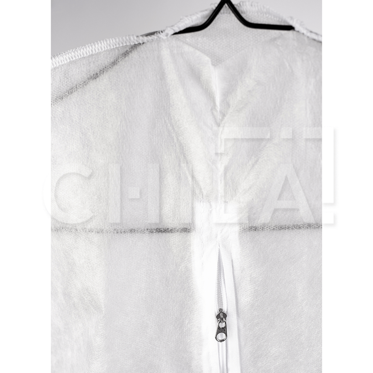Чехол для одежды на молнии 68 х 120 см Белый - фото 2 - id-p1355243453