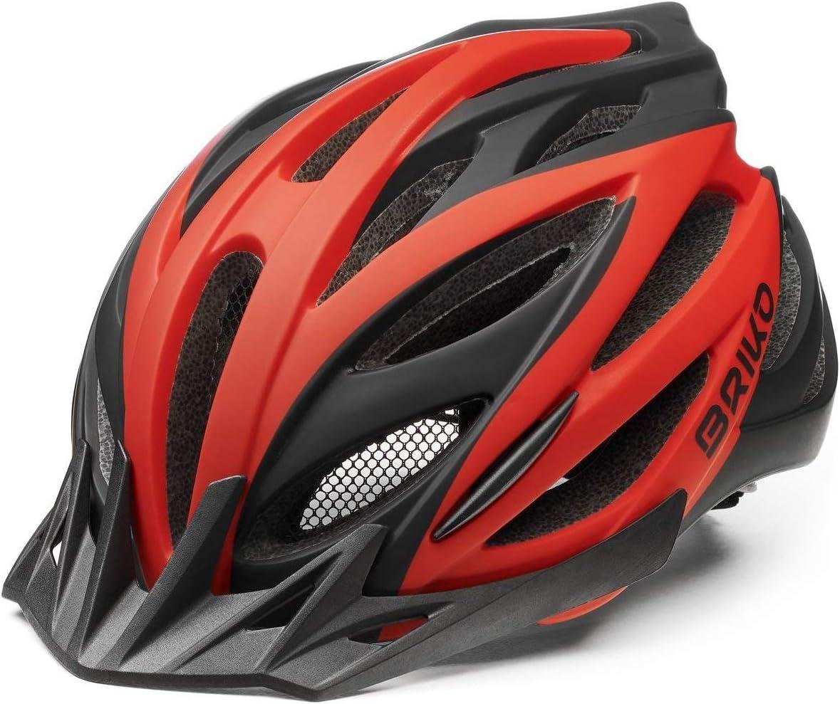 Велошолом Briko Morgan Matt Deep Red/Black, фото 1