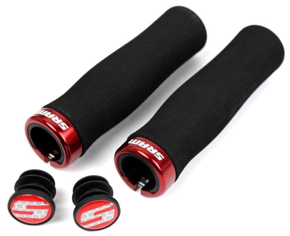 Грипсы SRAM LOCKING GRIPS FOAM CONT 129 BLK/RED