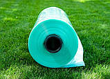 Теплична поліетиленова плівка 120мкм зелена 12м*33м "Планета Пластик" UV-4 сезону покривна плівка, фото 2