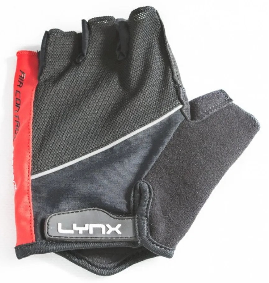 Велорукавички LYNX Pro BLACK/RED S