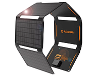 Портативная складная солнечная панель Flexsolar 40W USB,Type-C, DC-12V Компактный nov