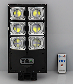 Вуличний ліхтар на стовп на сонячній панелі W789A-3