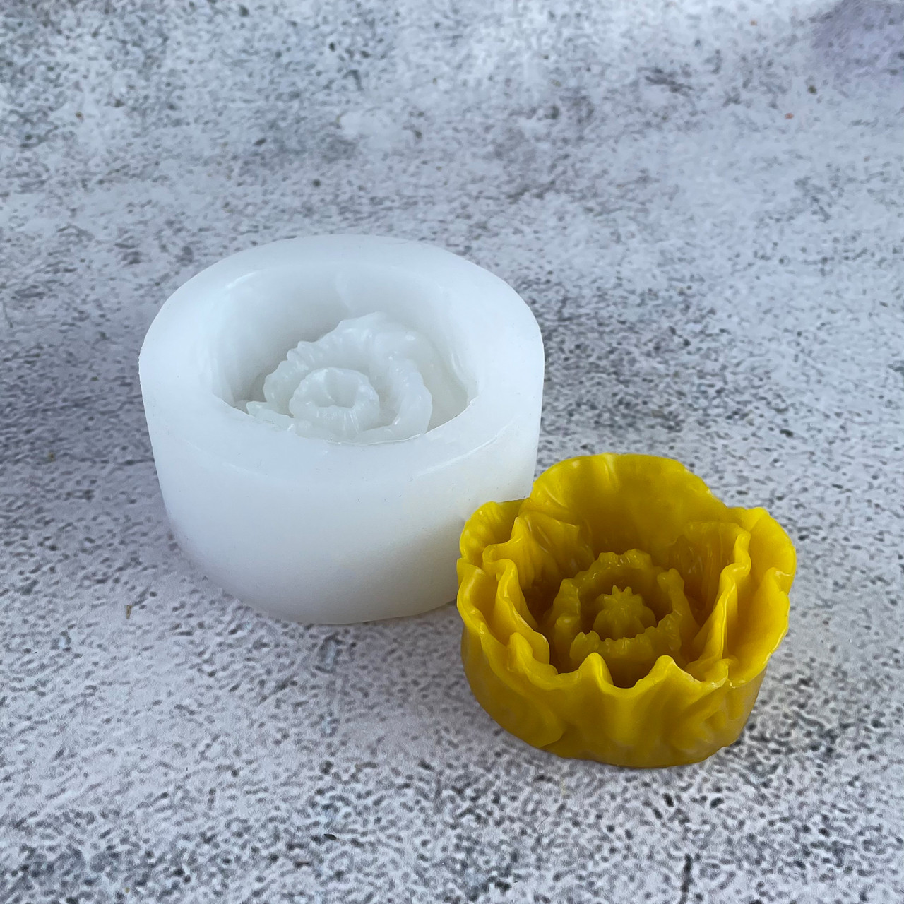 Форма для свічок - Мак (маленький), фото 1