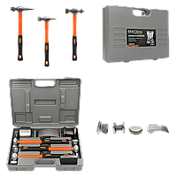 Набор молотков в кейсе Kraft&Dele KD319 7 шт