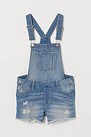 Полукомбинезон Skinny джинсовый для девочки H&M 0715410-001 170 см (14-15 years) Синий