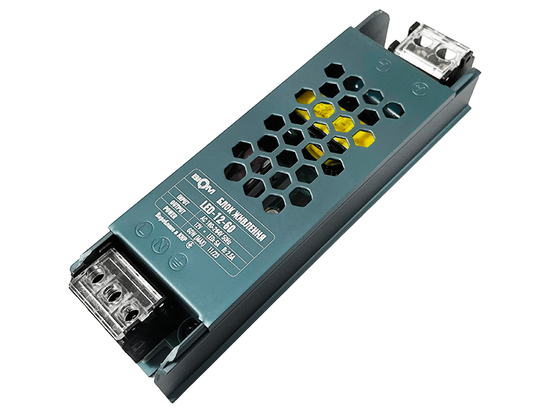 Блок живлення BIOM LED-12-60 12V 60W 5A IP20