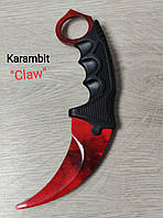 Керамбит металлический тупой, Керамбит Клав, Градиент из Стандофф 2 Karambit "Fade" Керамбит Голд безопасный