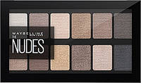 Палетка теней для век Maybelline New York The Nudes Palette