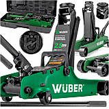 Гідравлічний домкрат до 2,5 тонн Wuber W22002, фото 3