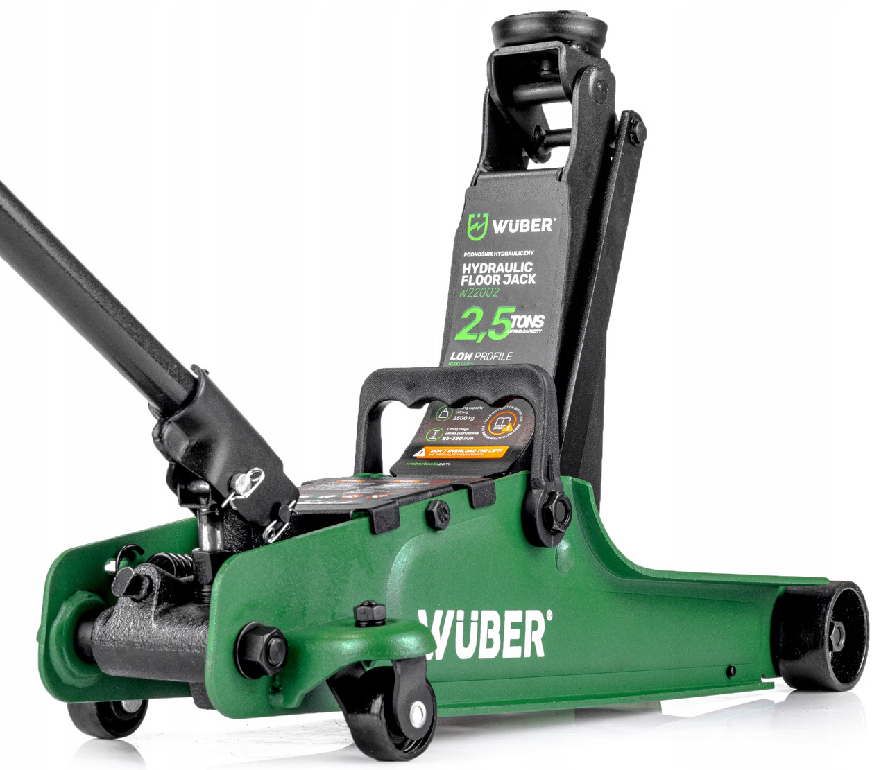 Гідравлічний домкрат до 2,5 тонн Wuber W22002