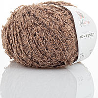 Filamo ALPACA BOUCLE (ФІЛАМО АЛЬПАКА БУКЛЕ) № 239 мокко (Напіввовняна пряжа, нитки для в'язання)