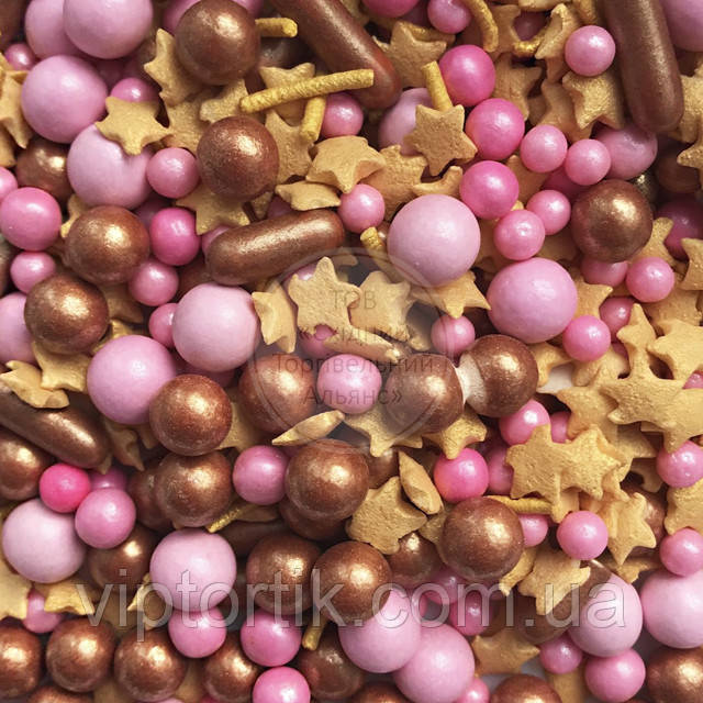 Посипки кондитерські Dr. Gusto — 30 г — Коктейль "Капучино", фото 1