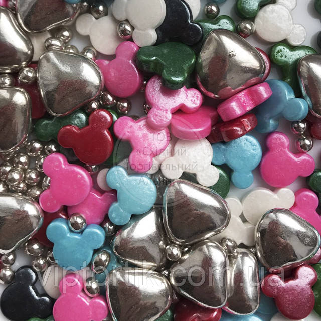 Посипки кондитерські Dr. Gusto — 30 г — Коктейль "Мікі Маус No2", фото 1