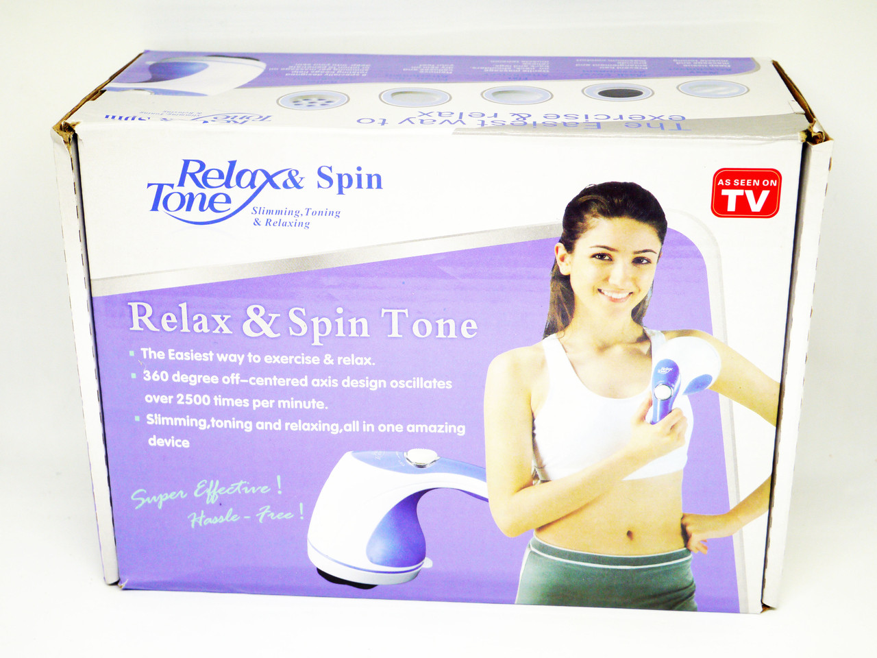 Массажер для тела рук и ног ручной универсальный Relax Spin Tone RSA_351 - фото 10 - id-p2139853117