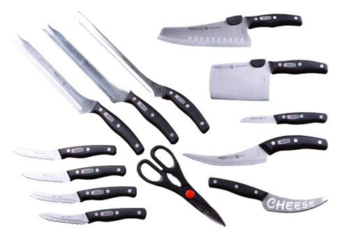 Набор ножей кухонных универсальных острых ножей для дома Miracle Blade World Class (Мирэкл Блэйд) RSA_351 - фото 6 - id-p2139853118