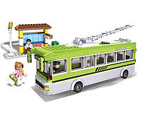 Детский конструктор Городской троллейбус (464 дет) 6856