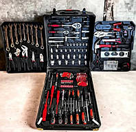 Набор инструментов для дома 408 предметов Swiss kraft в чемодане большой набор инструментов для ремонта