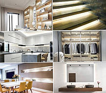 Светодиодная лента USB, AQUAXER LED, SMD 3528, 4000-4500К (нейтральный белый) 1 метр., фото 5