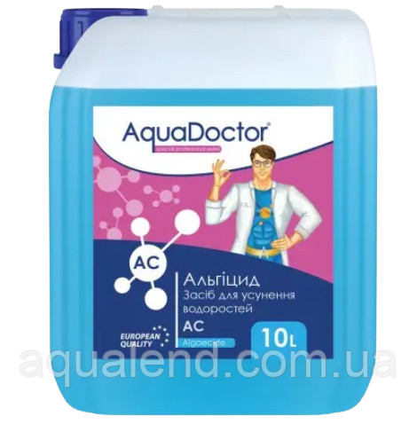 АС - засіб проти водоростей, альгіцид, 10л, AquaDoctor