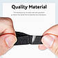 Липучка органайзер стяжка хомут для кабелю Vention Hook & Loop Cable Tie (10шт, 120х12мм). Black, фото 4
