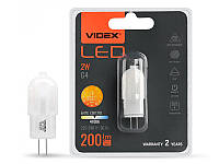 Светодиодная лампа VIDEX G4e 2W G4 4100K 220V (VL-G4e-02224)