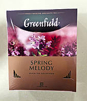 Чай Greenfield Spring Melody 100 пакетов черный