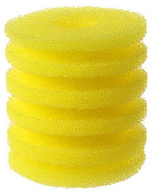 Дрібнопориста запасна фільтрувальна губка до фільтрів Atman AT-2218-2220F 6.5х7 см, жовта
