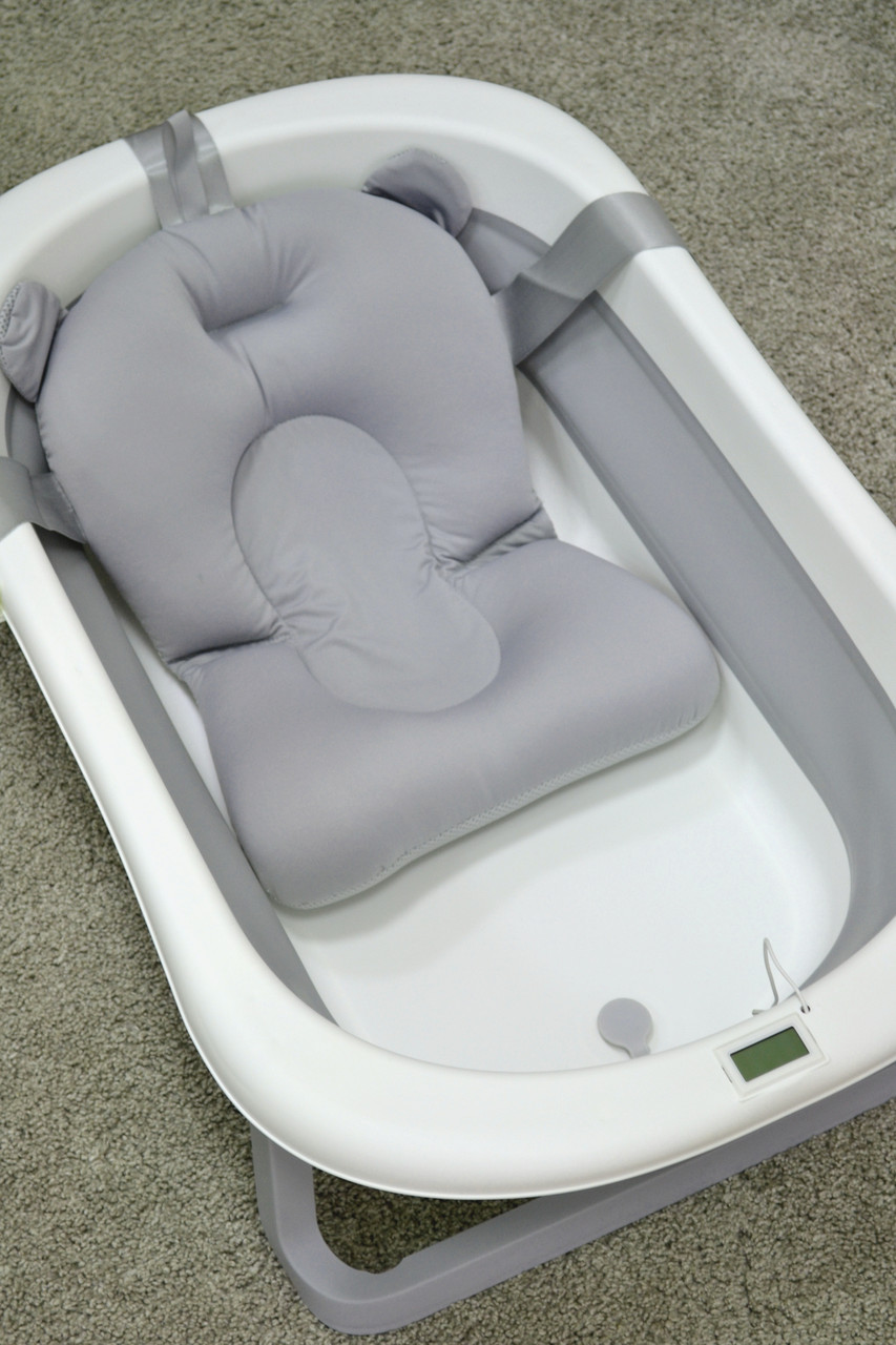 Ванна дитяча складна з матрациком El Camino Plus ME 1151, Grey
