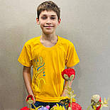 Футболка жовта Колоски 01.20.02, фото 5